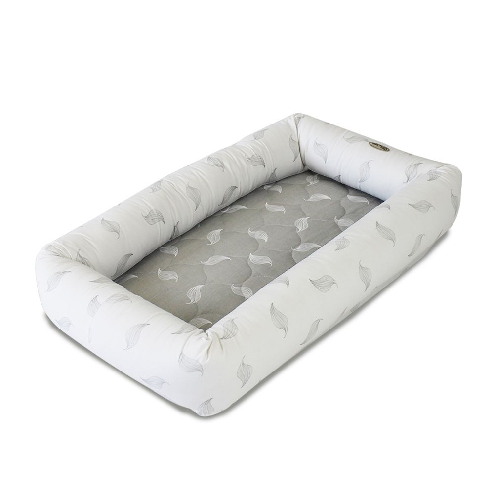 babyhood Organic Breathe Eze Cosy Crib (Grey Leaf Outer) by babyhood - ISBN: 9350764008028
