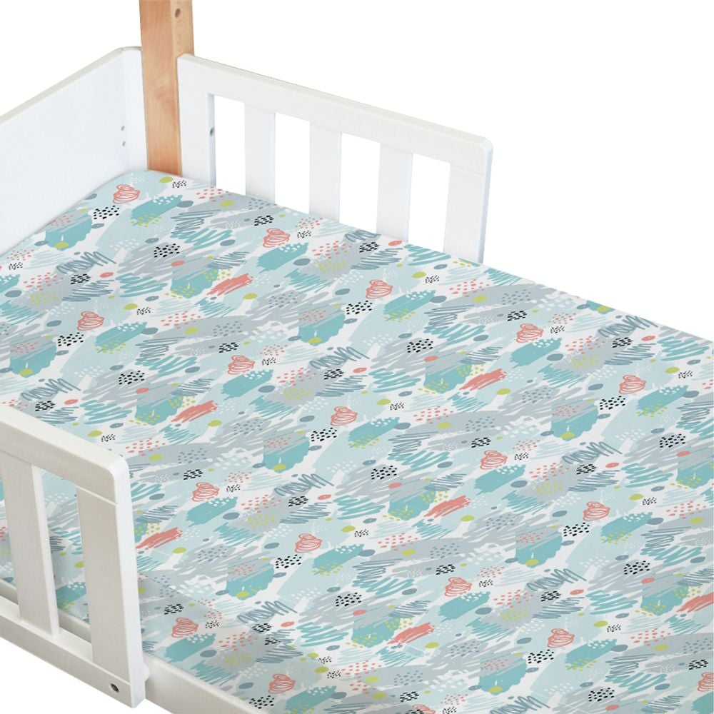 babyhood Amani Bebe Standard Fitted Sheet (Paint) by babyhood - ISBN: 9350764008592
