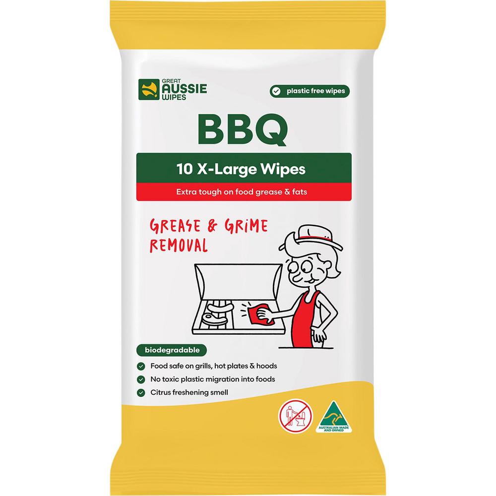 BBQ X-Large Wipes, 10s, 9351148110245
