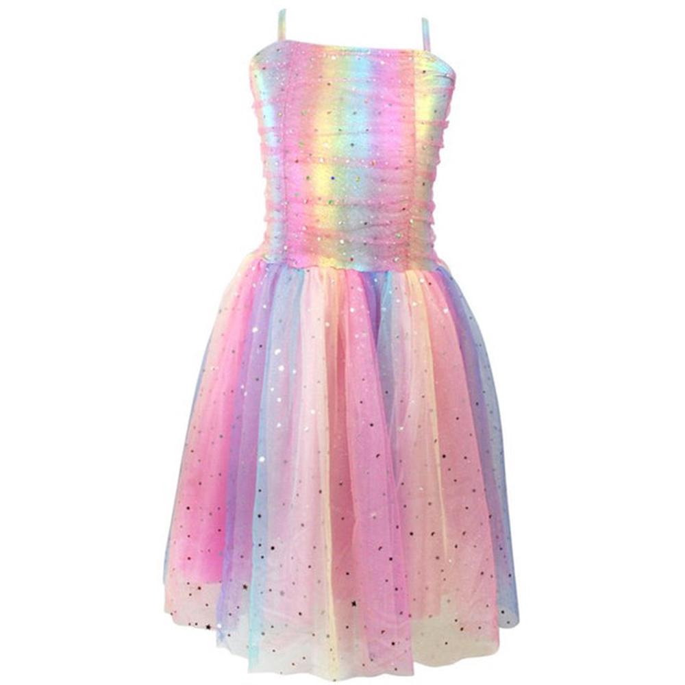 Pink Poppy Pastel Rainbow Party Dress Size 3/4 Buy online at The Nile