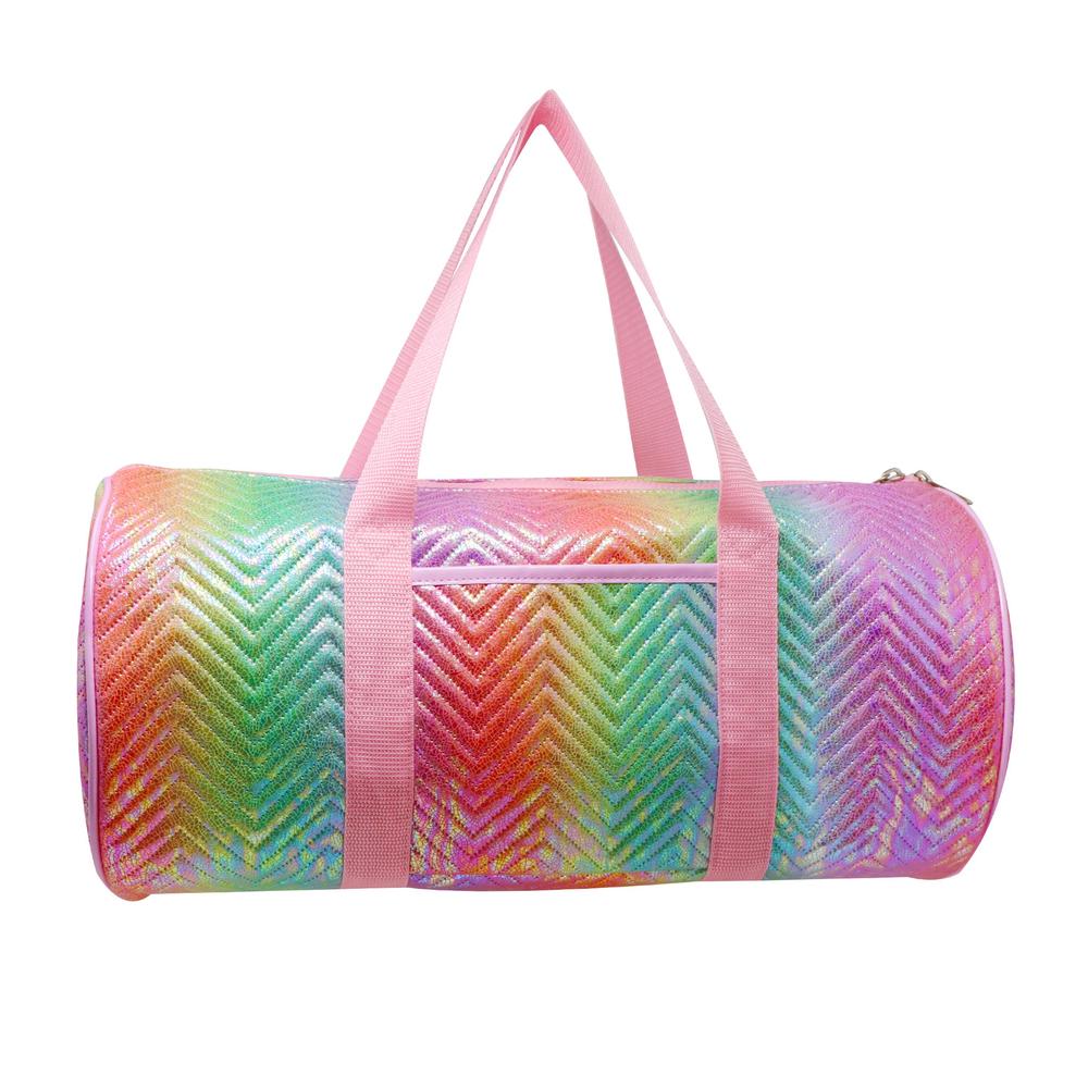 Pink Poppy Unicorn Dreamer Quilted Rainbow Duffle Bag, 9351300028531