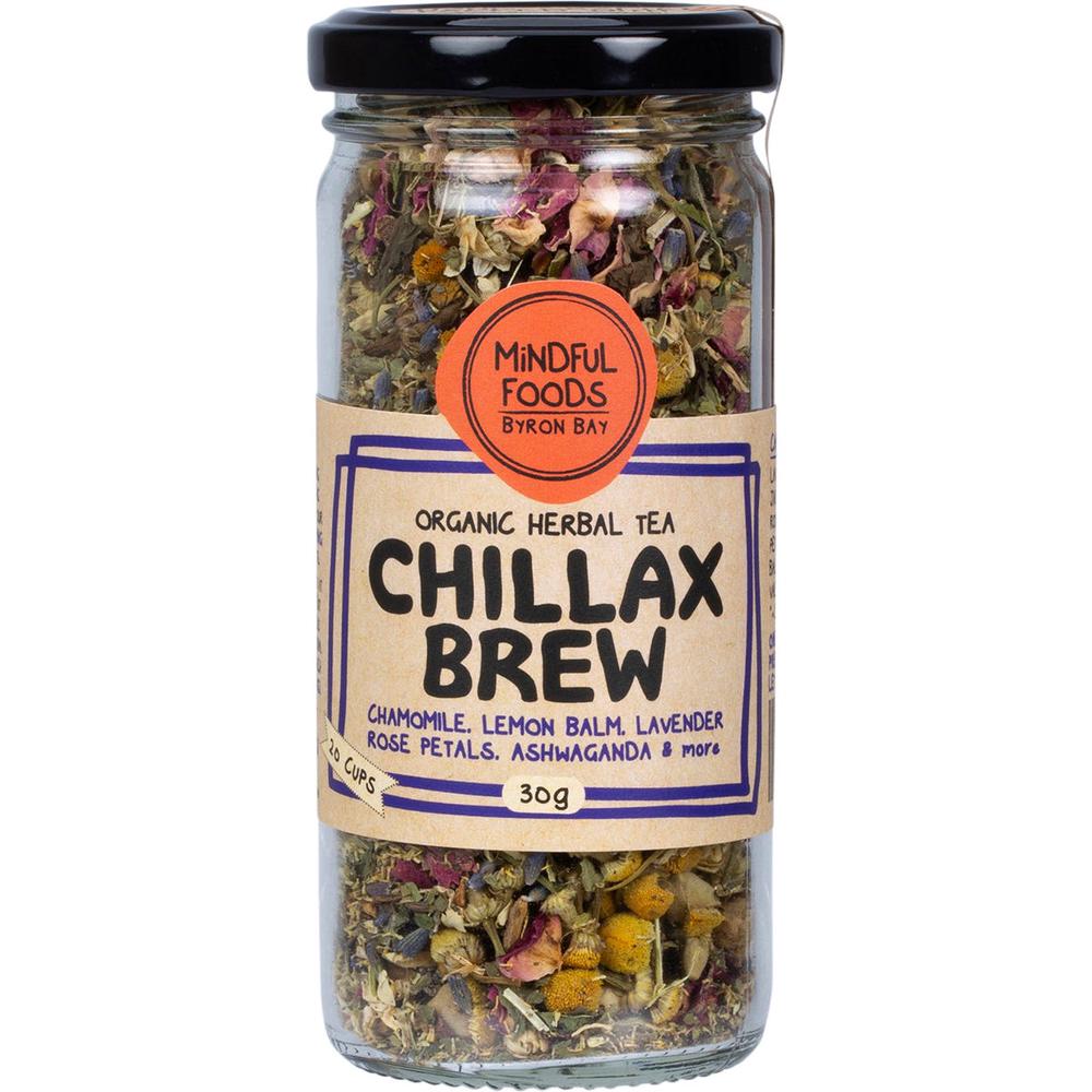 Chillax Brew Organic Herbal Tea - 30g, 9351857001162