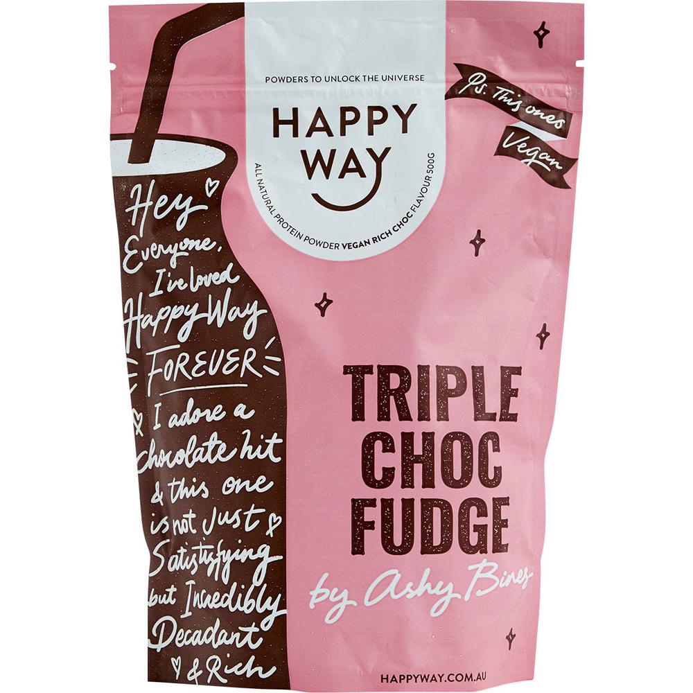 Ashy Bines Vegan Protein Powder (Triple Choc Fudge) - 500g, 9351906000634