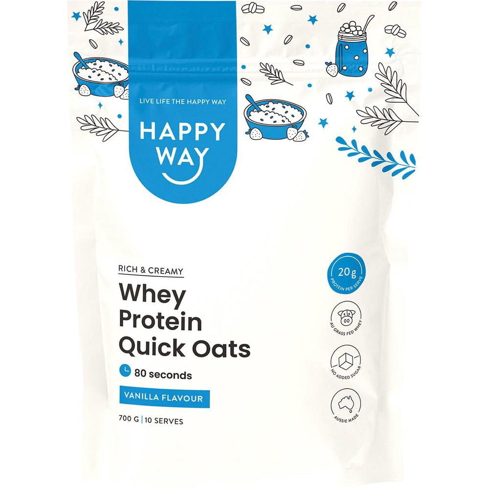 Whey Protein Quick Oats Vanilla - 700g, 9351906004748