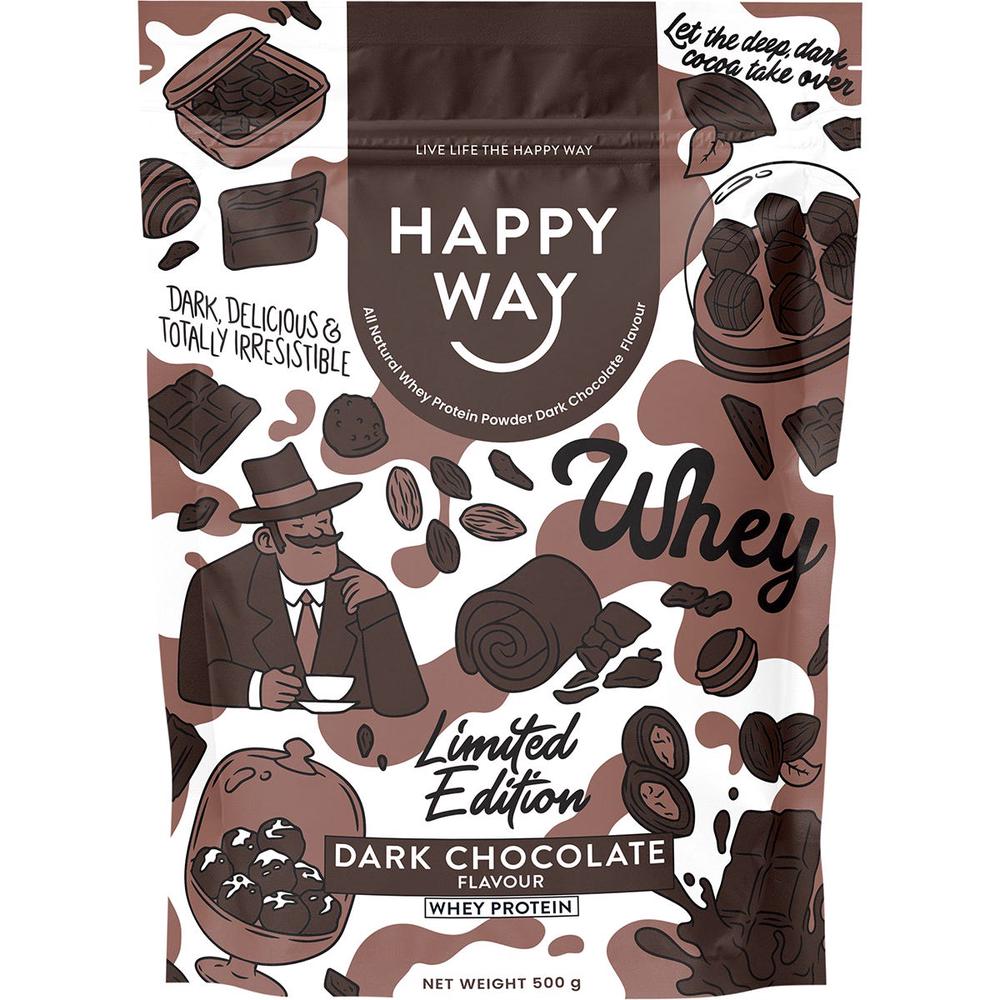 Whey Protein Powder (Dark Chocolate) - 500g, 9351906005370