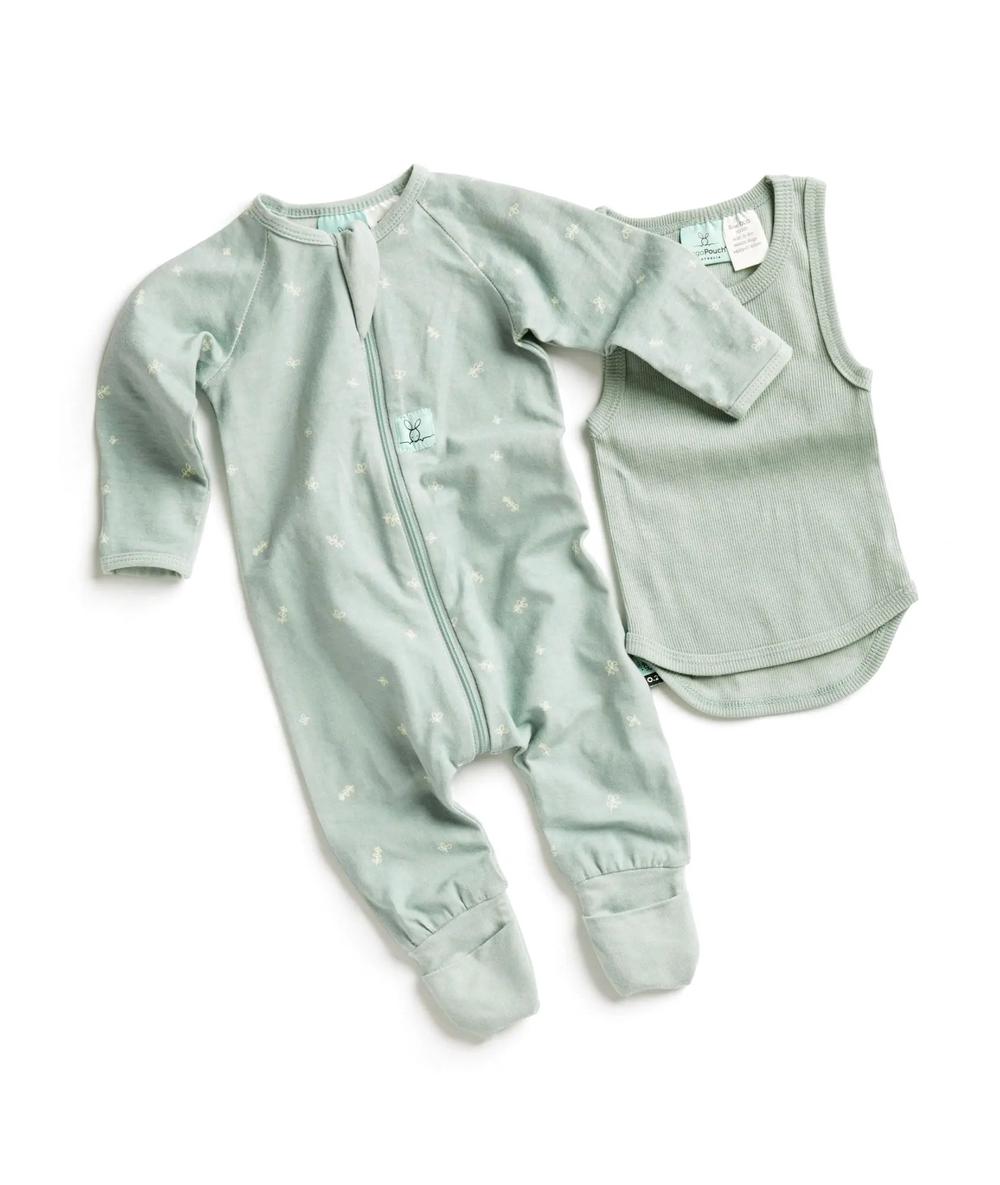 ergoPouch Baby Essentials Gift Pack, 0.2 Tog (Sage) - 0-3 Months | Buy ...