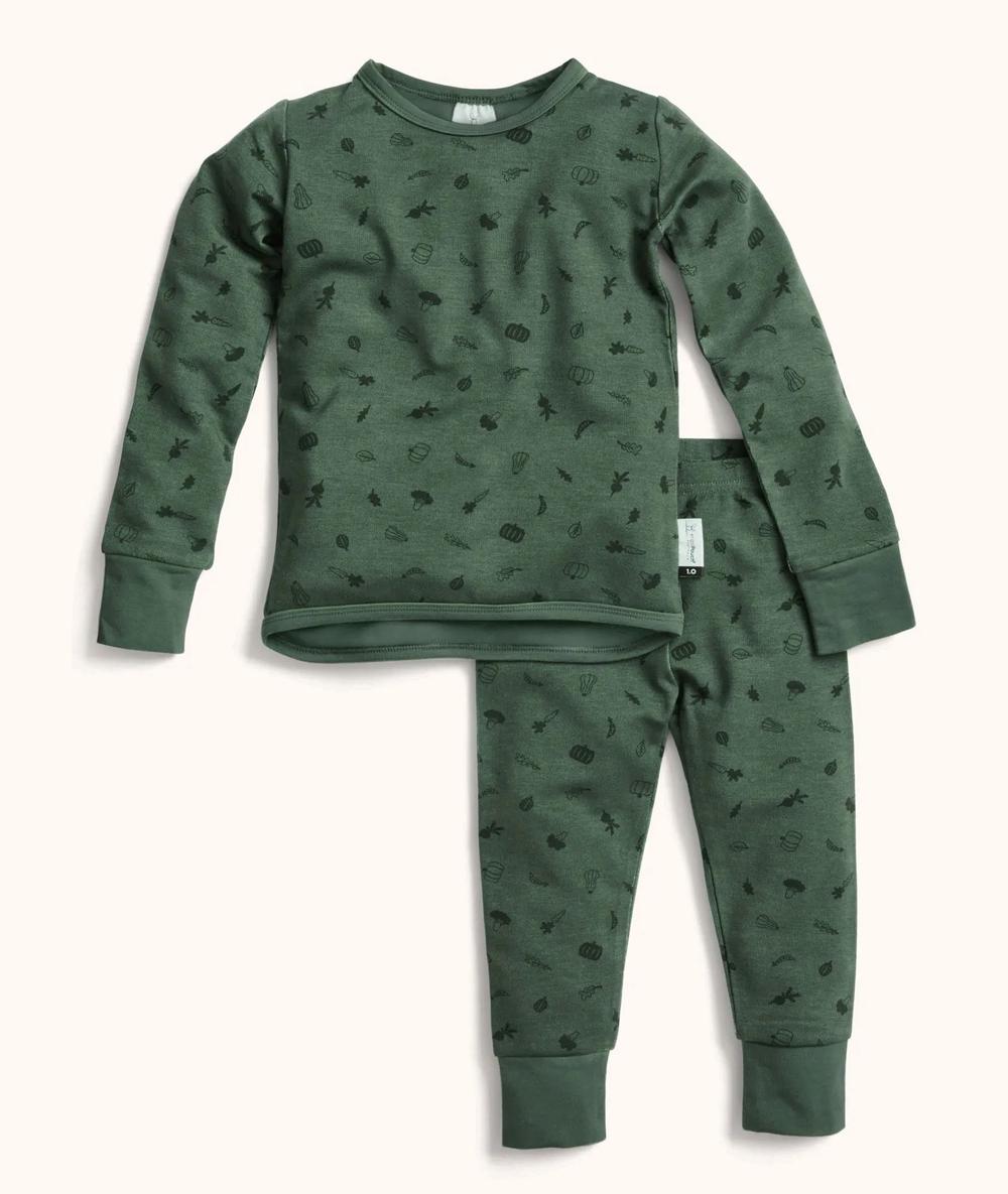 ergoPouch Long Sleeve Pyjamas, 1.0 TOG (Veggie Patch) 2 Years Buy