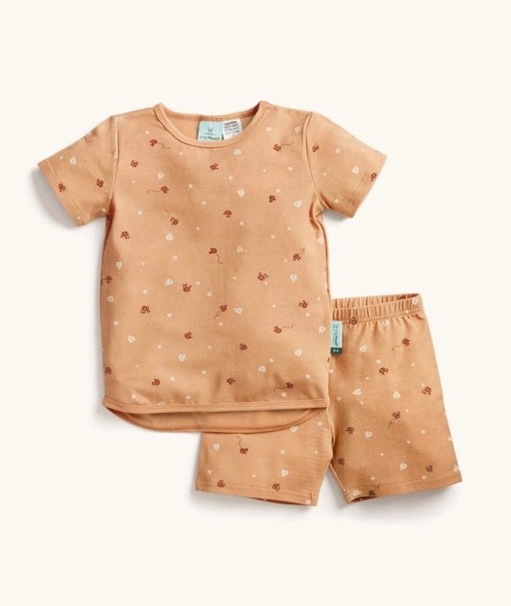 ergoPouch Short Sleeve 2 Piece Pyjamas, 0.2 Tog (Honey Bees) - 3 Years by ergoPouch - ISBN: 9352240019474