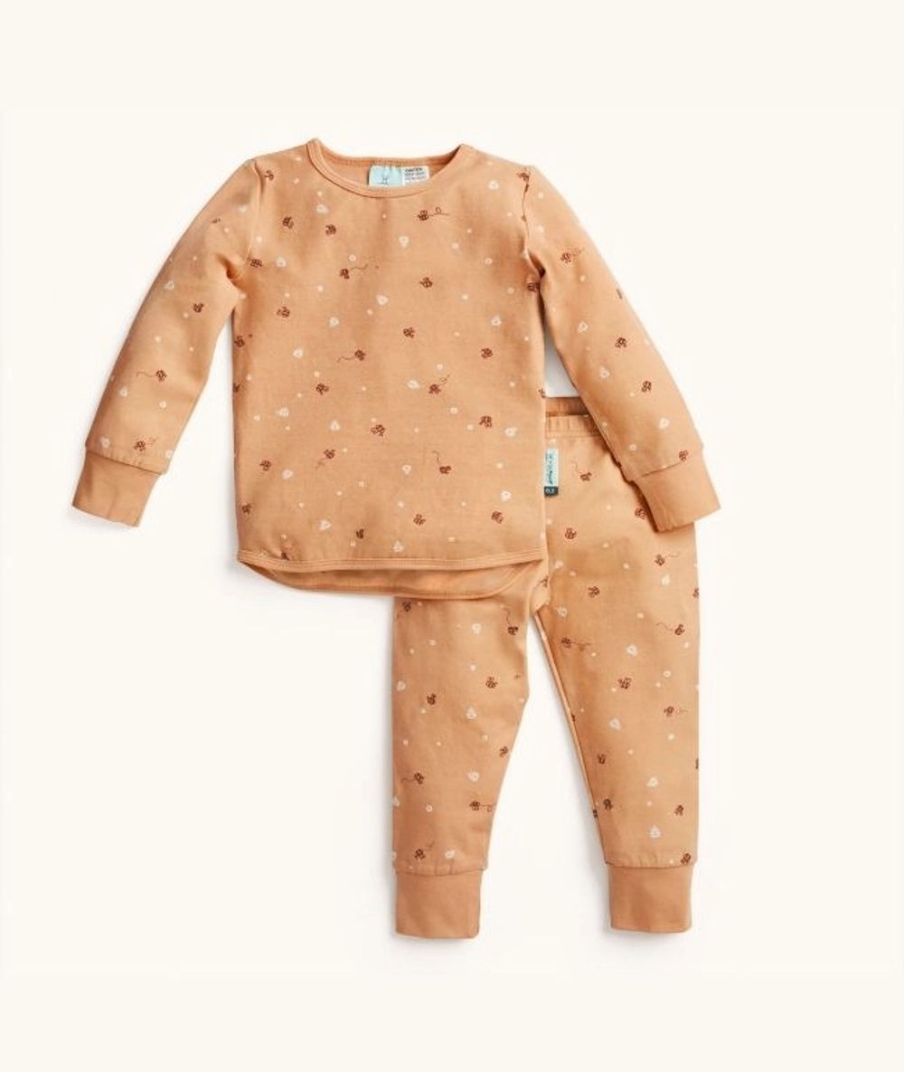 ergoPouch Long Sleeve 2 Piece Pyjamas, 0.2 Tog (Honey Bees) - 6 Years by ergoPouch - ISBN: 9352240019658