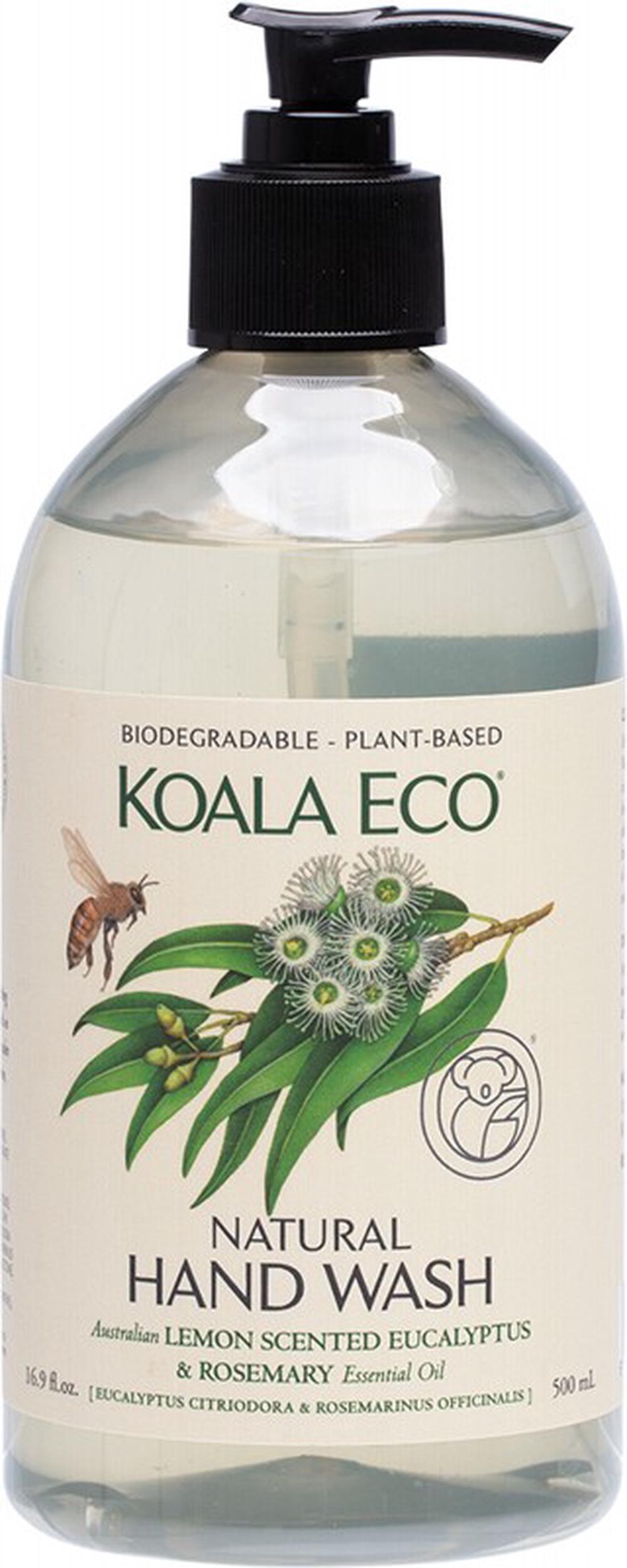 Natural Hand Wash (Lemon Scented, Eucalyptus & Rosemary) - 500mL, 9352471000074