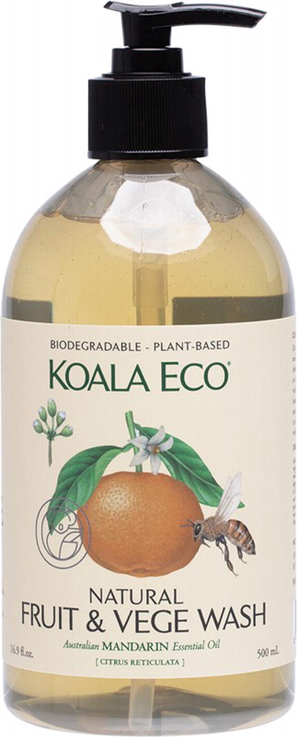 Koala Eco Natural Fruit And Vegetable Wash Essential Oil (Mandarin) 500mL Buy online at The Nile