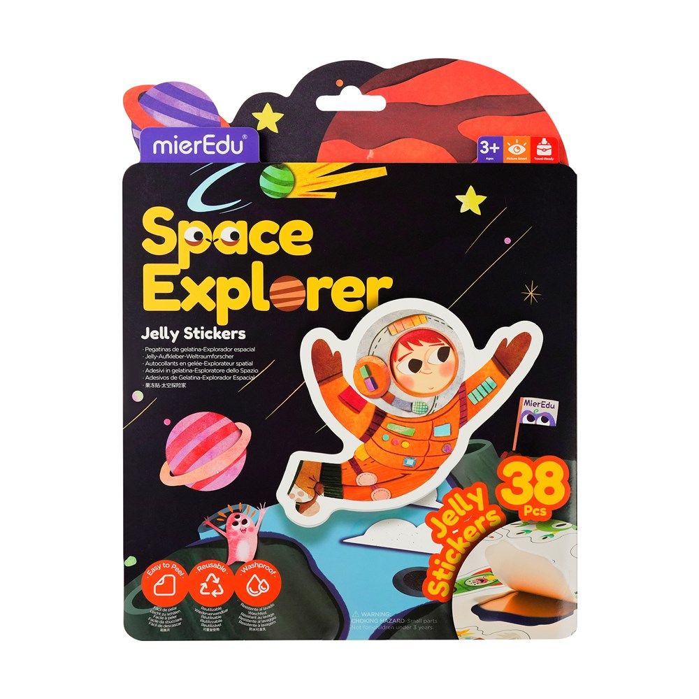mierEdu Jelly Stickers (Space Explorer) by mierEdu - ISBN: 9352801000729