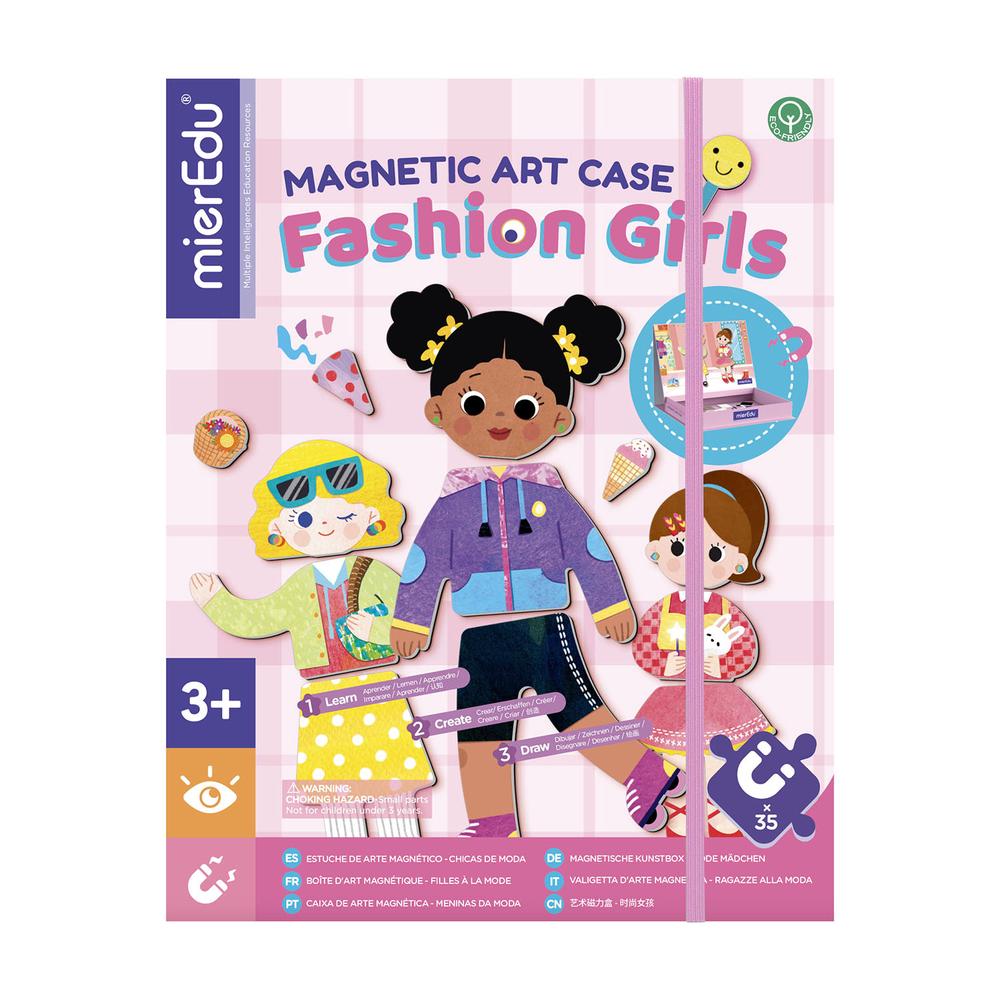 Magnetic Art Case - Fashion Girls, 9352801001665