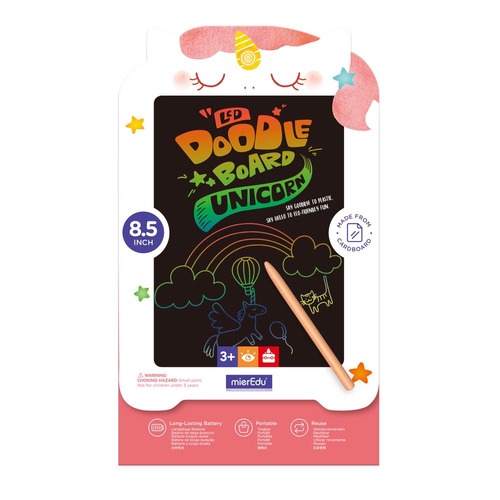 LCD Doodle Board: Unicorn - 8.5 Inch, 9352801005014