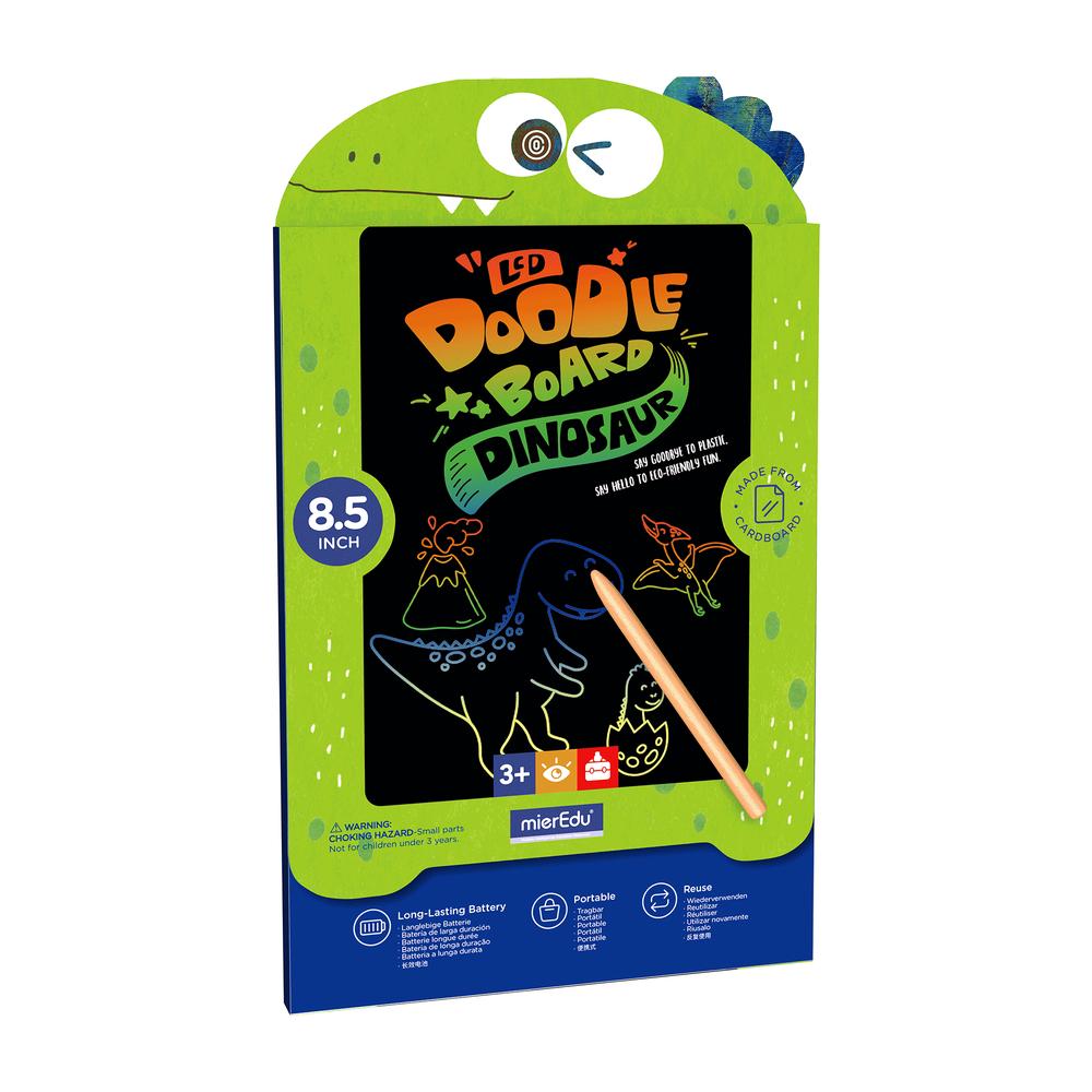 MierEdu LCD Doodle Board: Dino - 8.5 Inch, 9352801005021