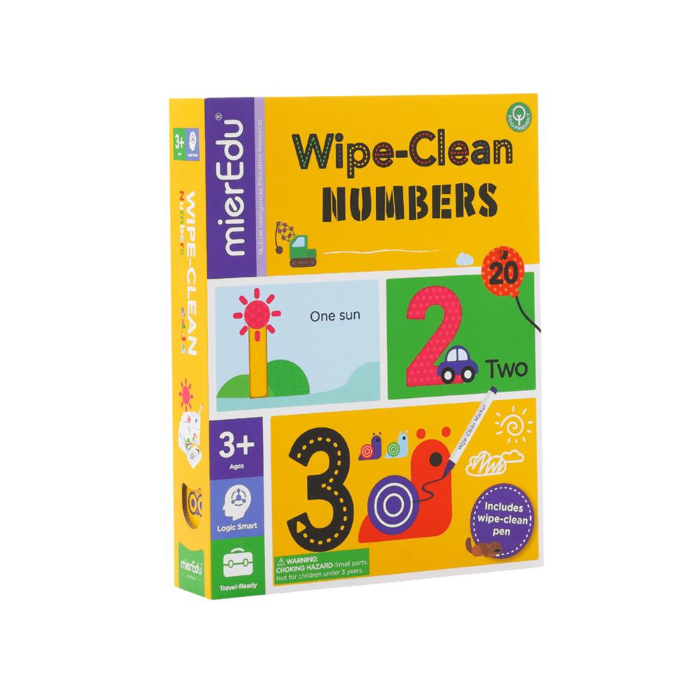mierEdu Wipe Clean Activity Set - Numbers by mierEdu - ISBN: 9352801011084