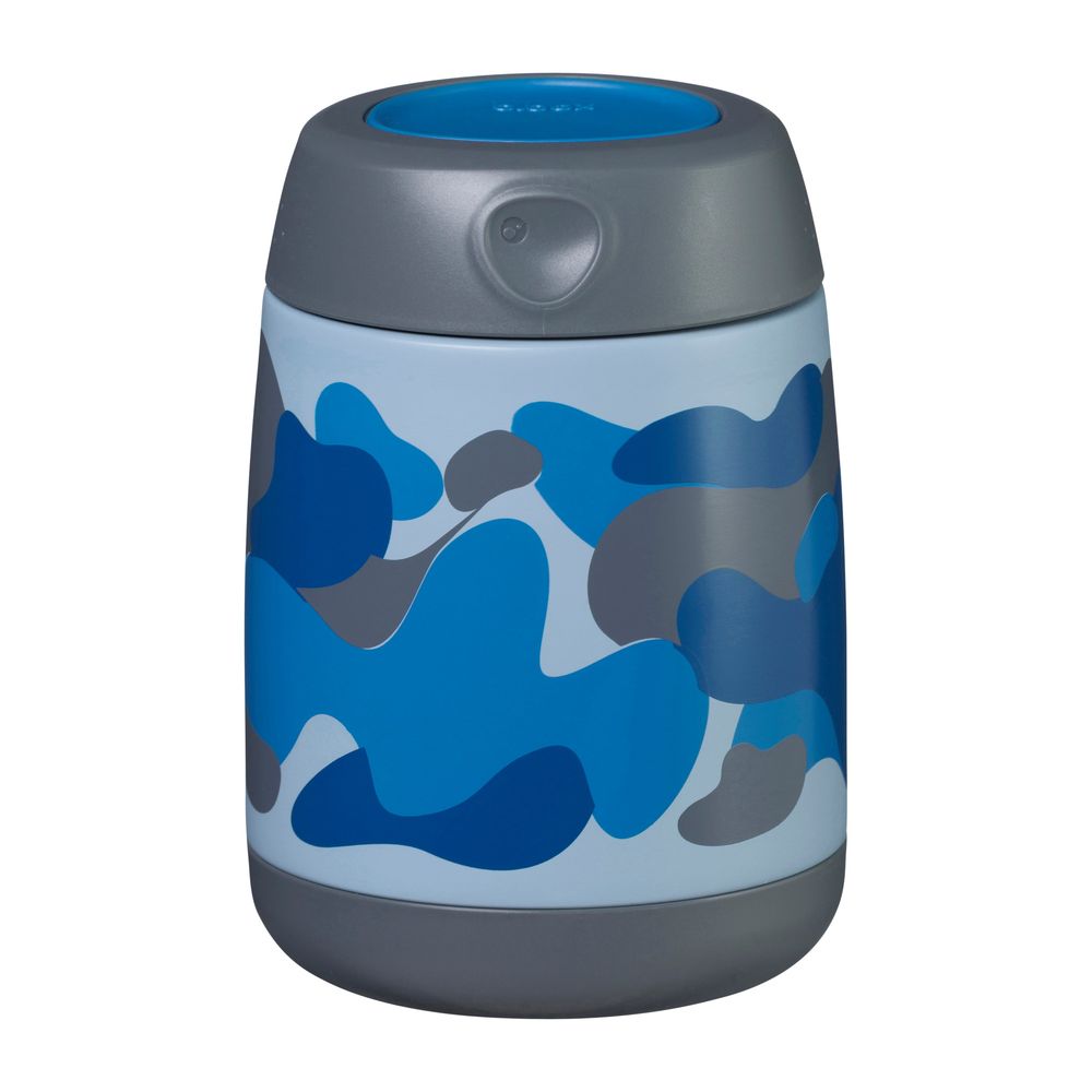 b.box Insulated Food Jar Mini (Blue Camo) by b.box - ISBN: 9353965010524