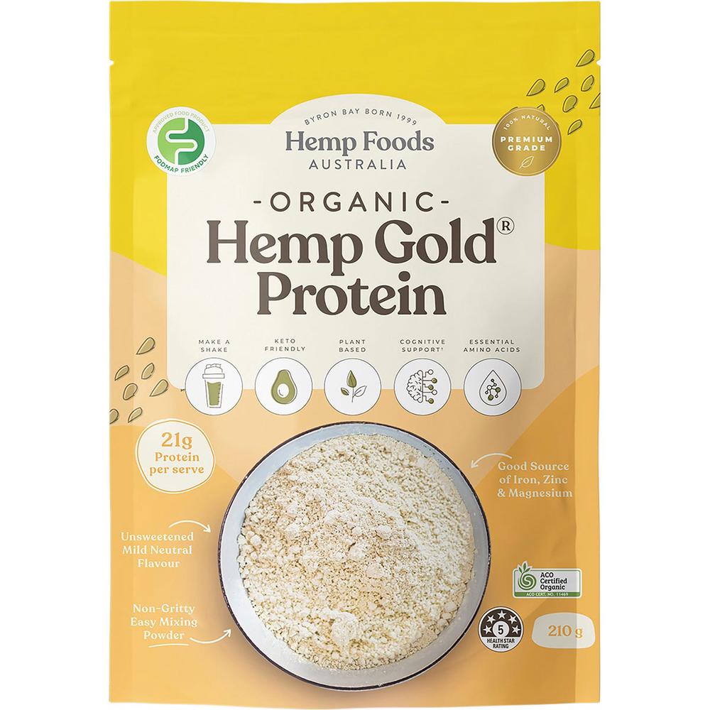 Organic Hemp Gold Protein - 210g, 9354216001513