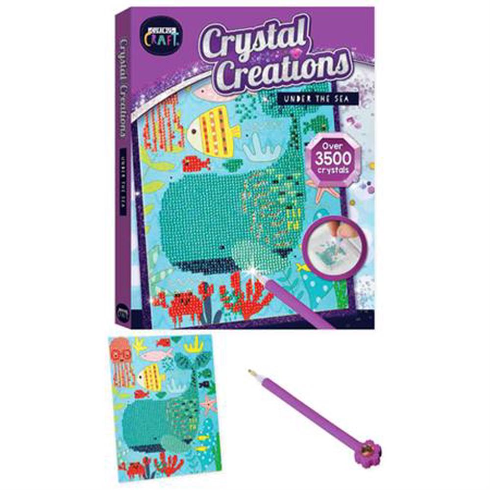 Hinkler Curious Craft Crystal Creations Canvas Under the Sea Buy