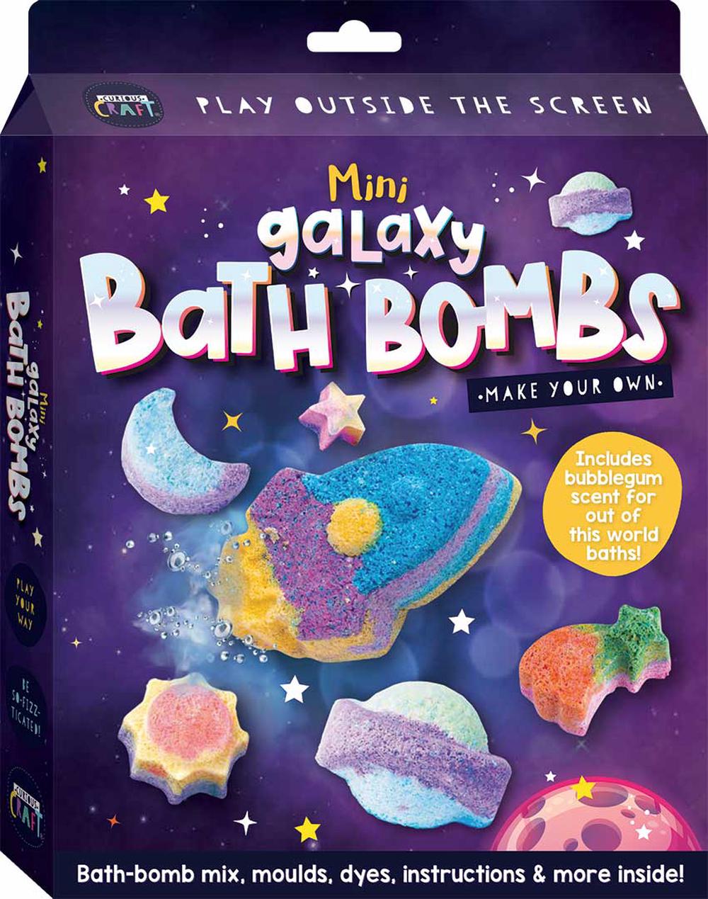 Hinkler Curious Craft Make Your Own Mini Galaxy Bath Bombs Buy