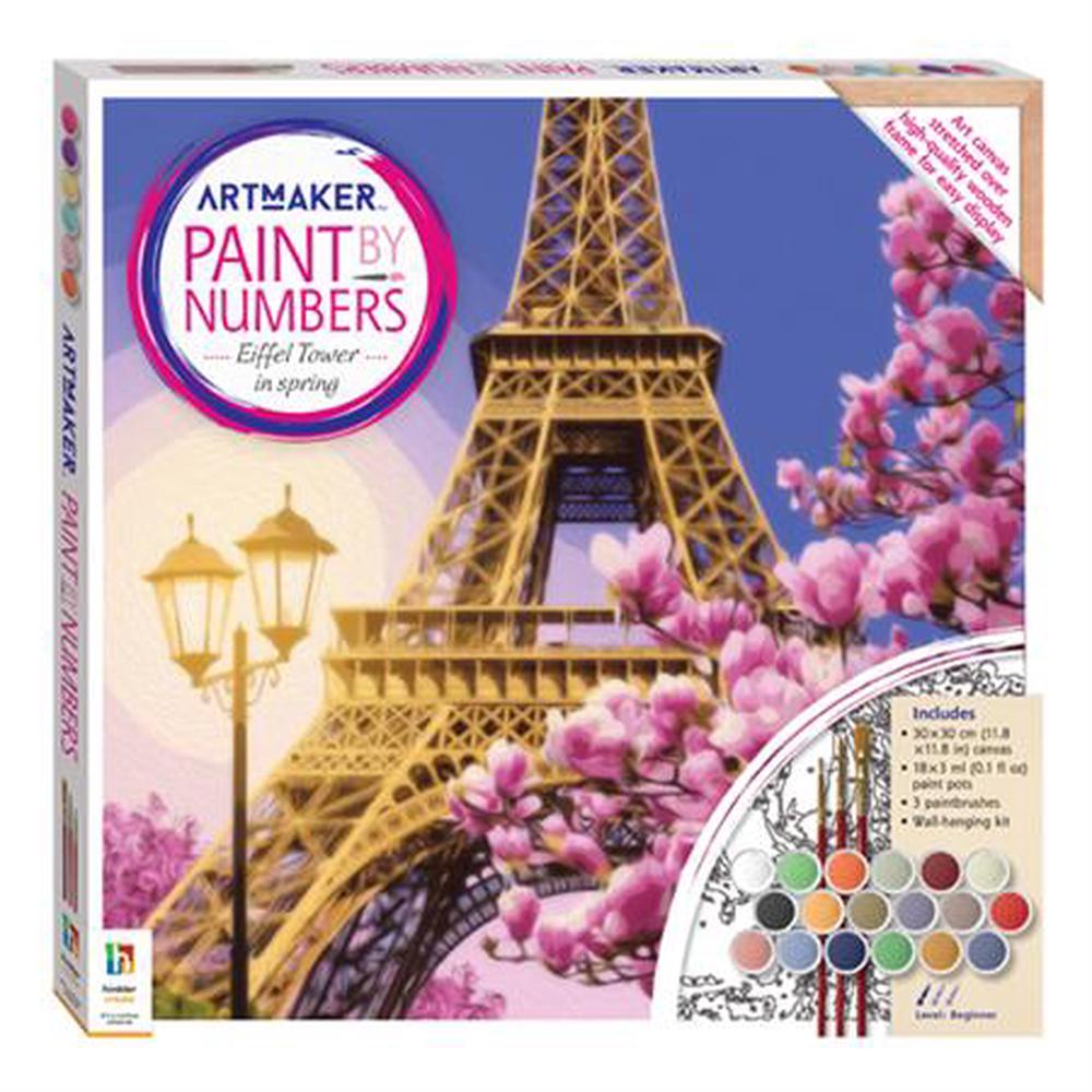 Hinkler Art Maker Paint by Numbers Eiffel Tower Buy online at The Nile