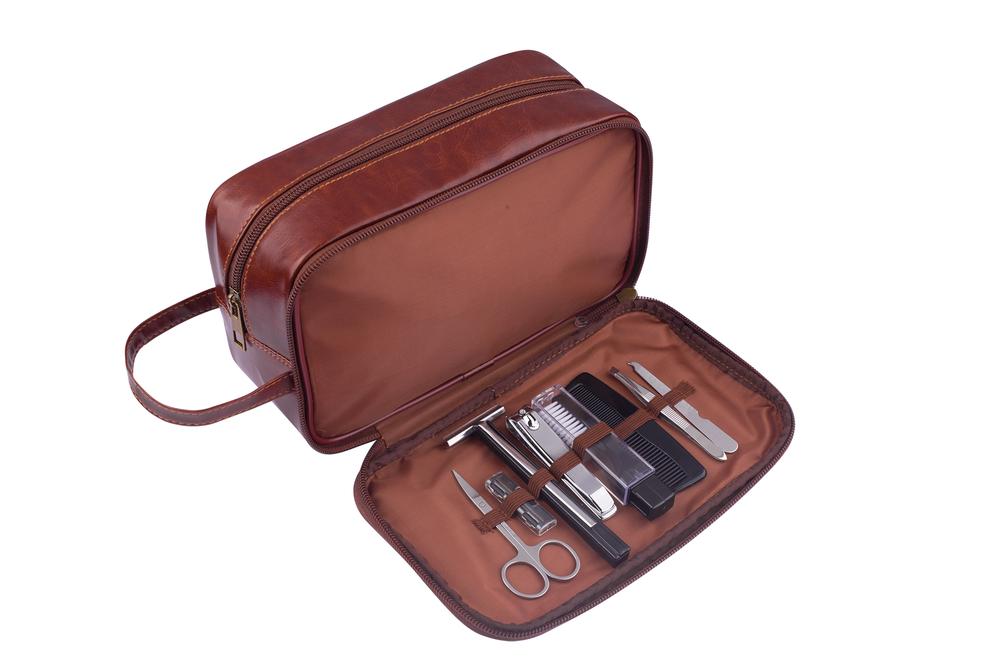 Grooming Toiletry Bag with 8 pcs Grooming Set, 9354553002075