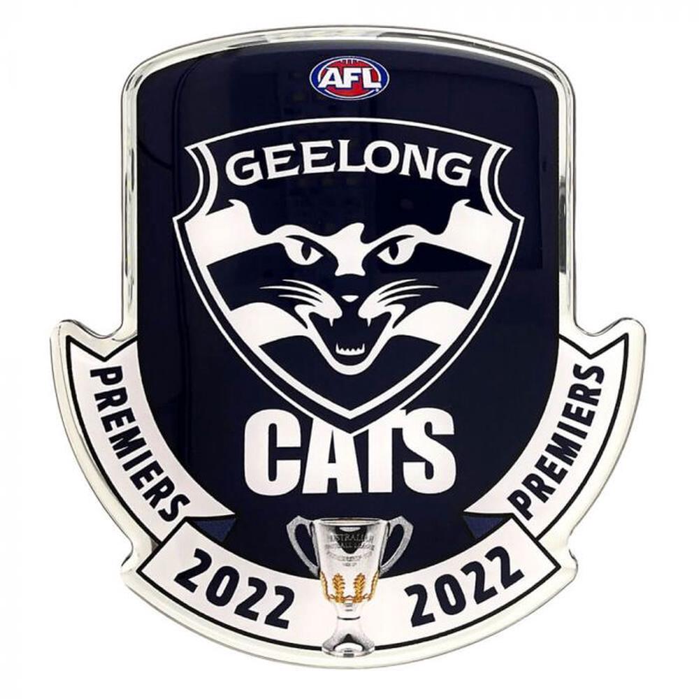 AFL: Geelong 2022 Premiership Logo Decal, 9355341001072