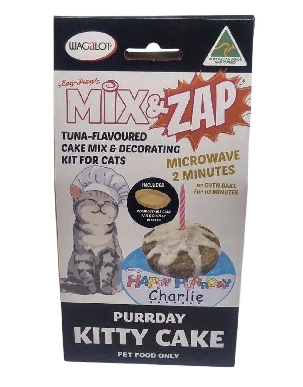 Wagalot Mix & Zap Kitty Cat Cake, 9355643001541