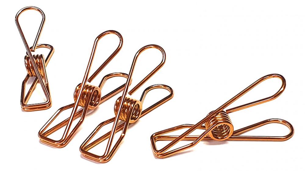 Stainless Steel Infinity 316 Marine Grade Hook Pegs, 10 Pack (Rose Gold), 9356068000171
