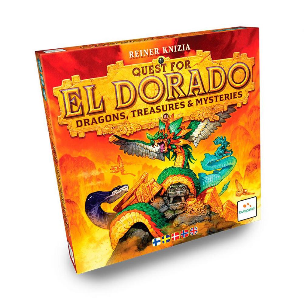 The Quest for El Dorado - Dragons, Treasures & Mysteries Expansion, 9356299051041