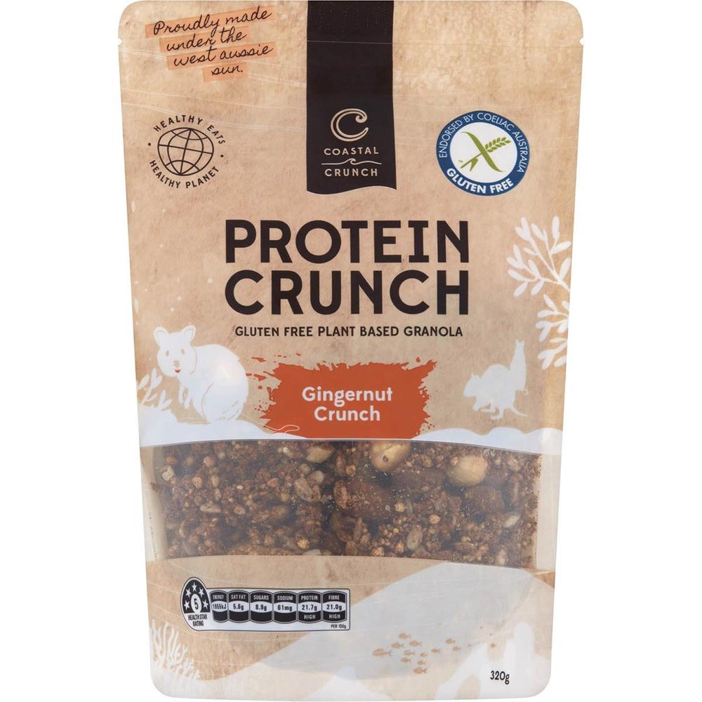 Protein Crunch Granola Gingernut Crunch - 320g, 9356481000055