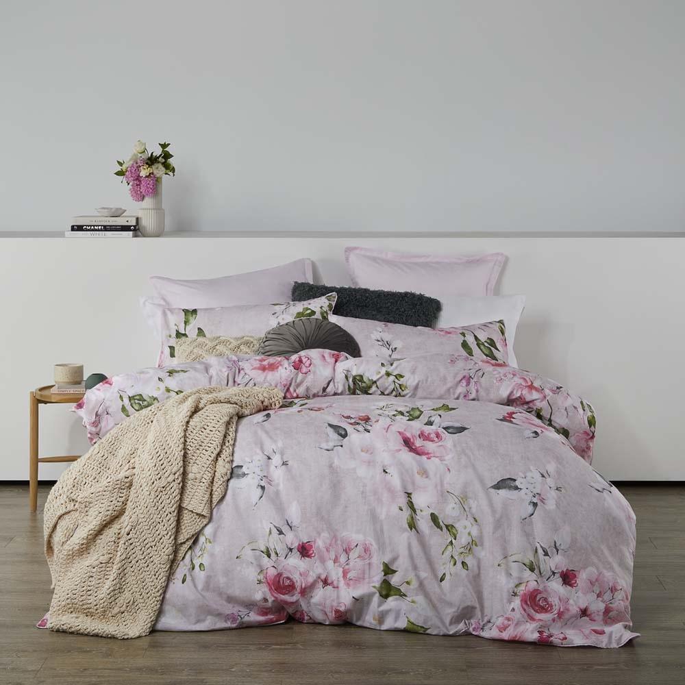 Logan and Mason Cherub Quilt Cover Set Queen Buy online at The Nile