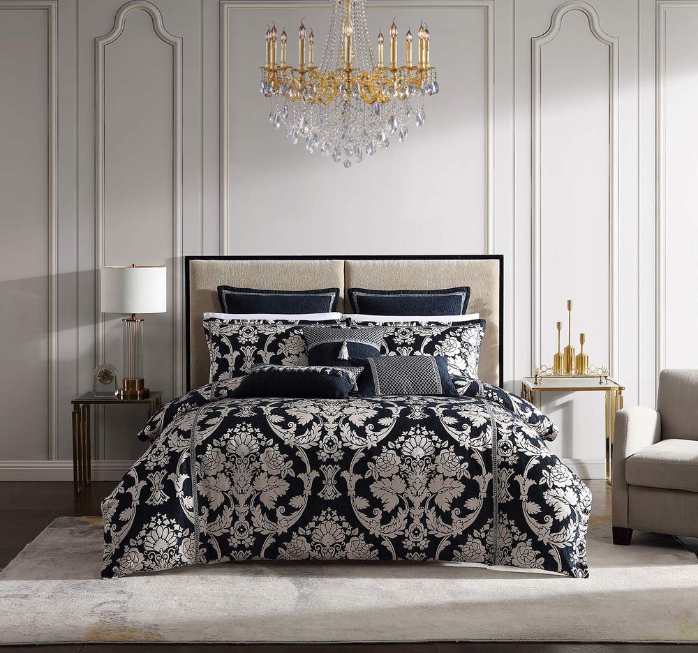 Davinci Quilt Cover Set (Ink) Queen Buy online at The Nile