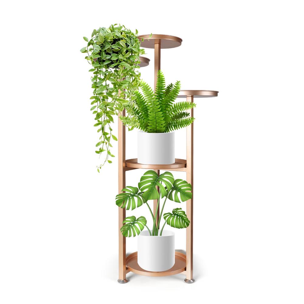 Levede 5Tier Steel Plant Stand (Rose Gold) 100cm Buy online at The
