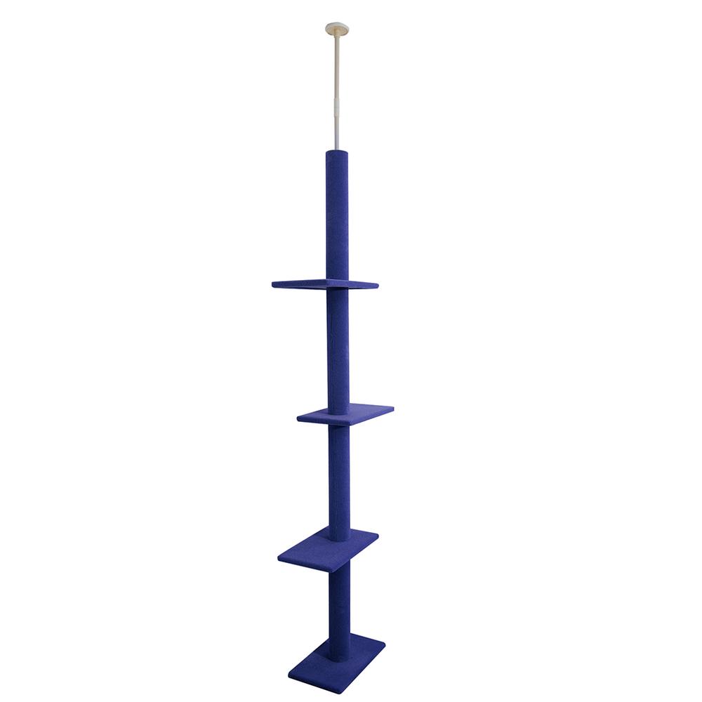 PaWz Adjustable Height Cat Tree (Blue) Buy online at The Nile