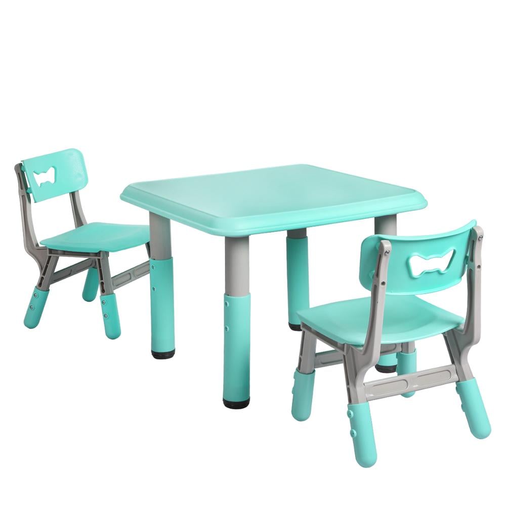 BoPeep Kids Table and Chairs Study Desk Set (Green) | Buy online at The ...