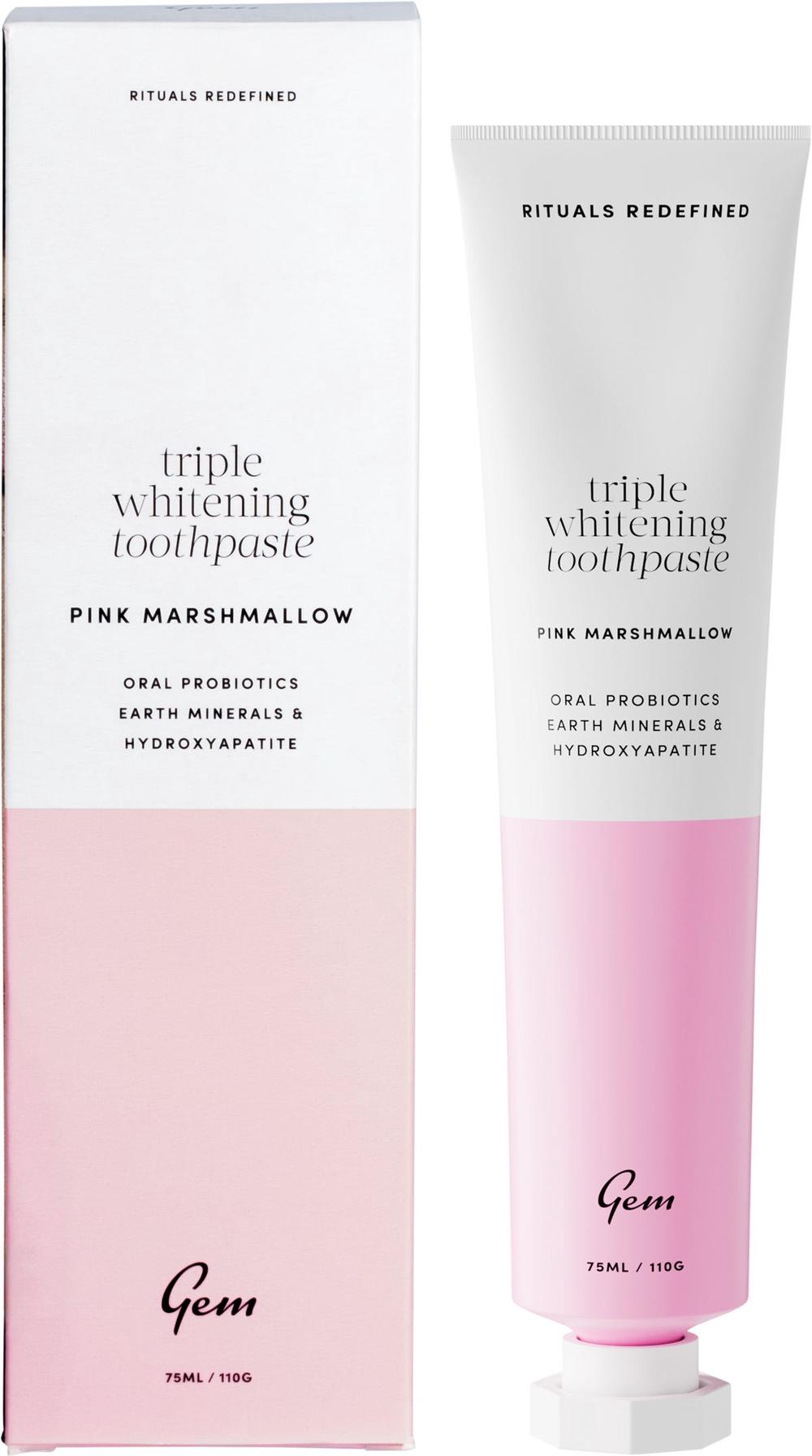 Toothpaste Triple Whitening Pink Marshmallow - 110g, 9356892000767