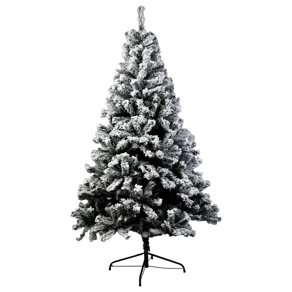 Snow-Tipped Snowflocked Artificial Christmas Tree 550 Tips - 1.5m, 9358528000523