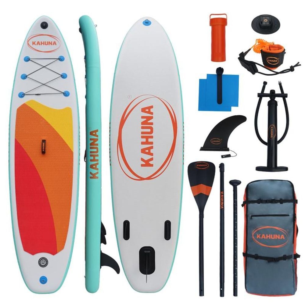 Kahuna Hana Inflatable Stand Up Paddle iSUP Board - 11 Feet by Kahuna - ISBN: 9358528000714