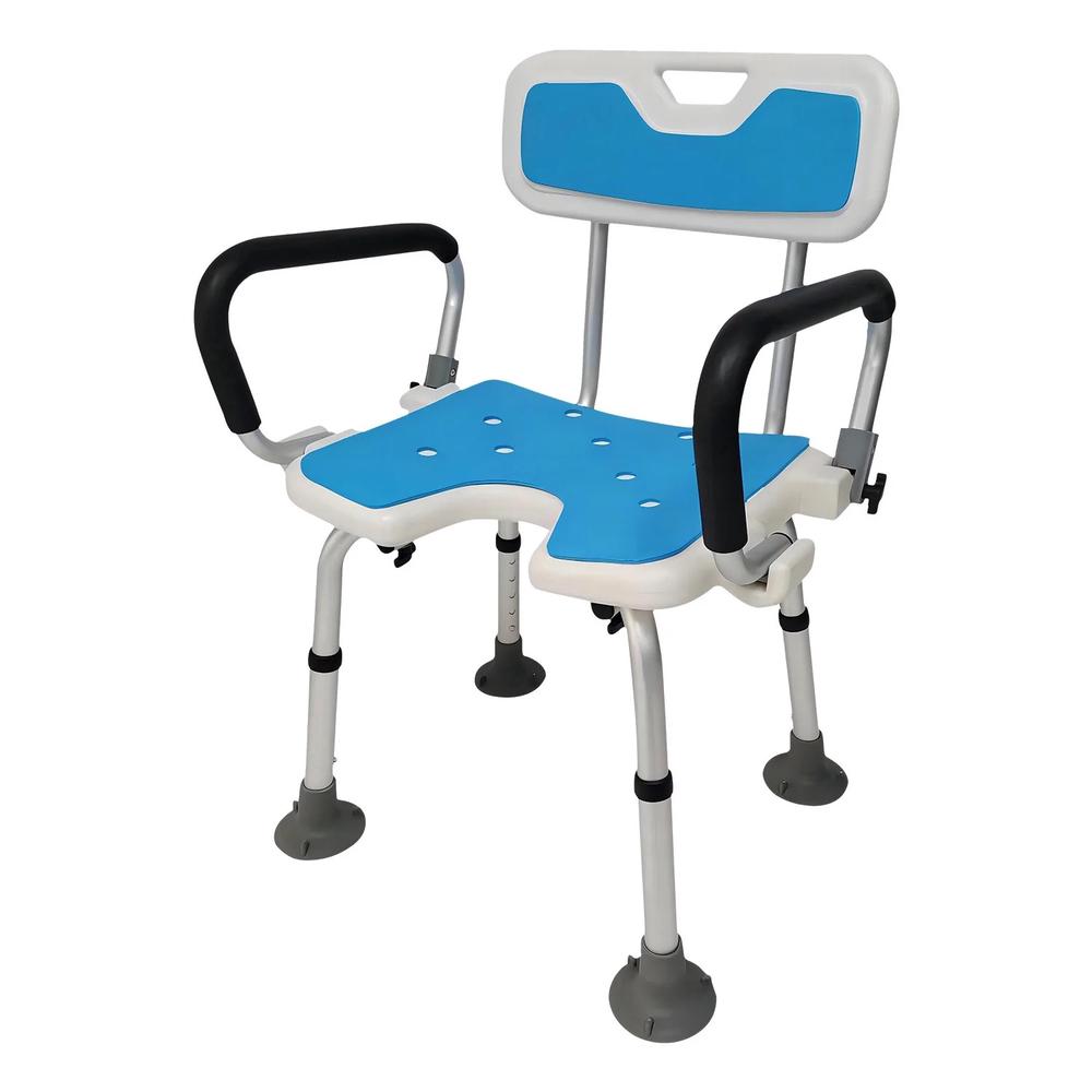 Orthonica Shower Chair with Adjustable Armrest, 9358528055042