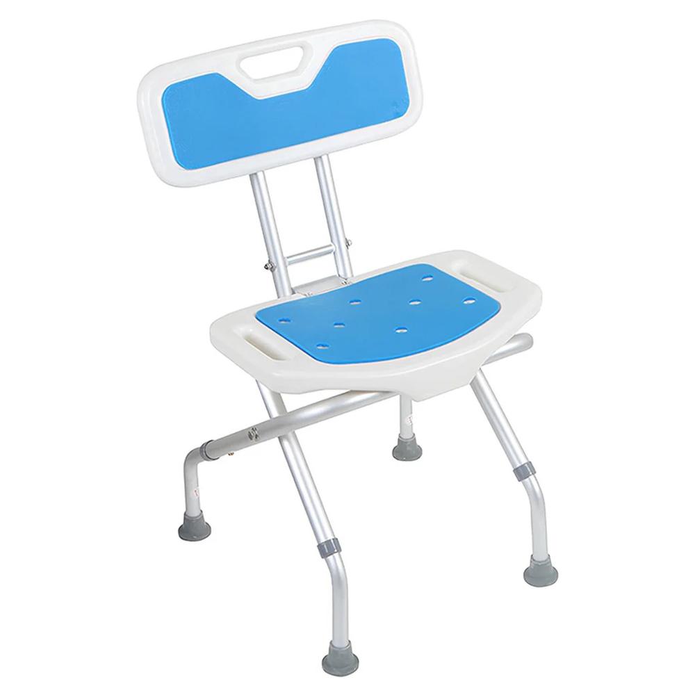 Orthonica Folding Shower Chair with Back, 9358528055301