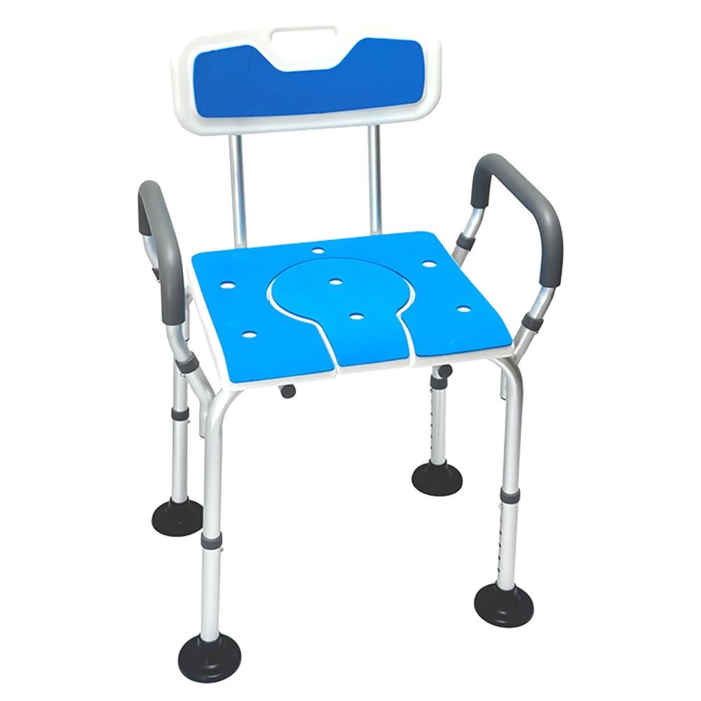 Orthonica Commode Shower Chair with Armrest, 9358528055325
