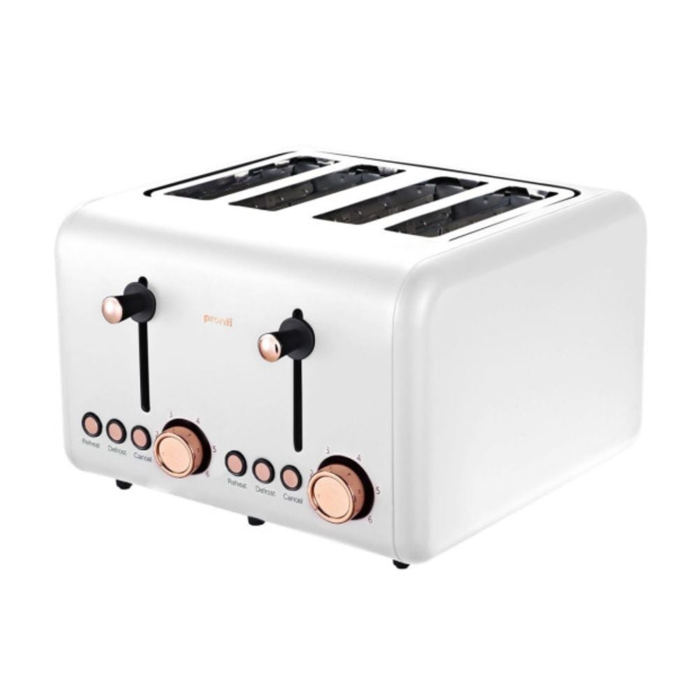 Pronti 4-Slice Toaster (White) by Pronti - ISBN: 9358528057107
