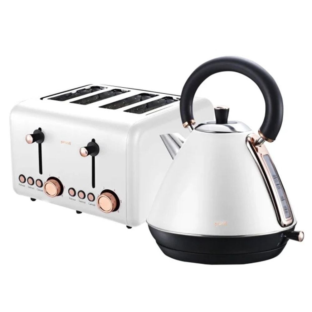 Pronti Kettle & Toaster (White) by Pronti - ISBN: 9358528057169