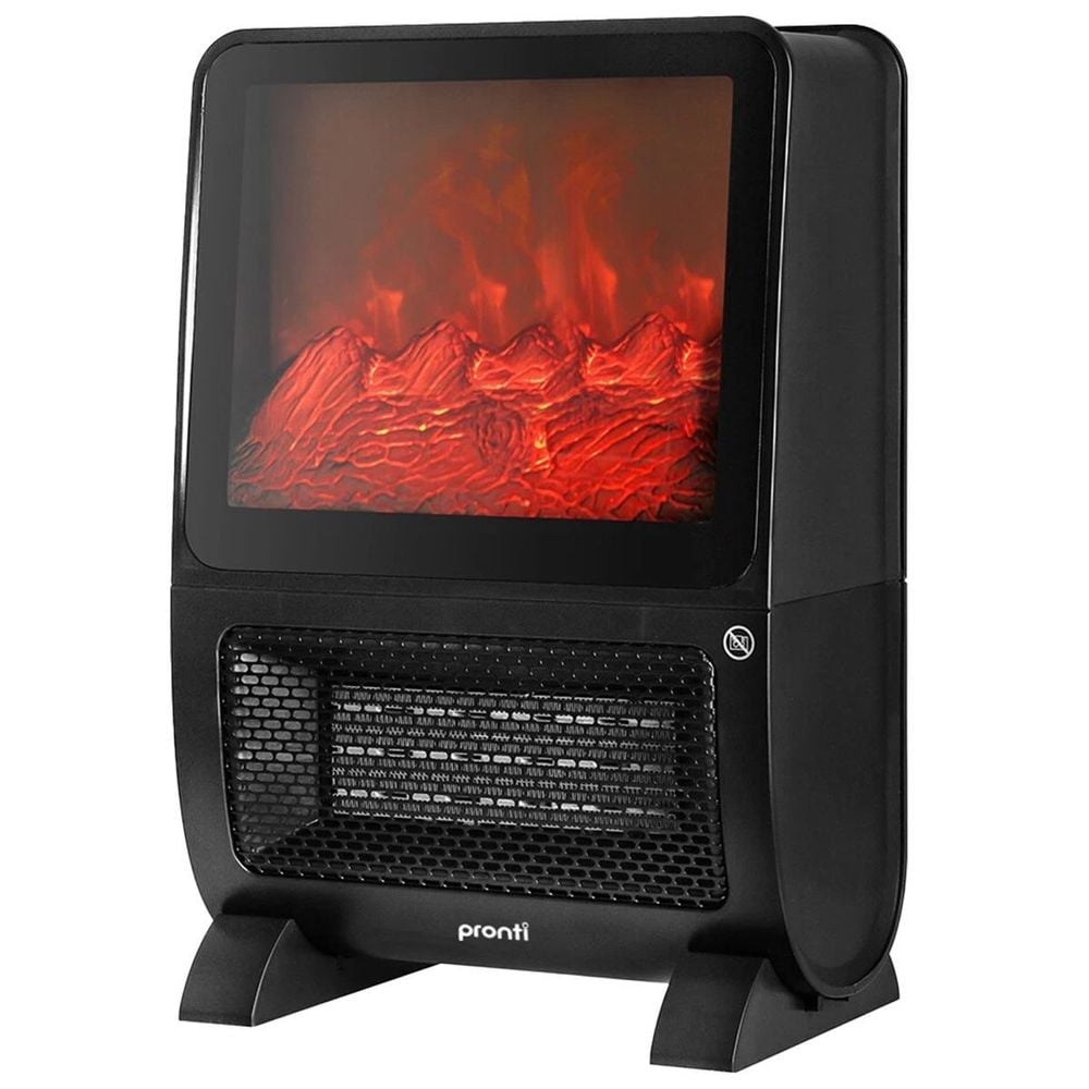 Pronti Electric Heater 3D Fire Flame Effect Remote Control, 2000W by Pronti - ISBN: 9358528057442