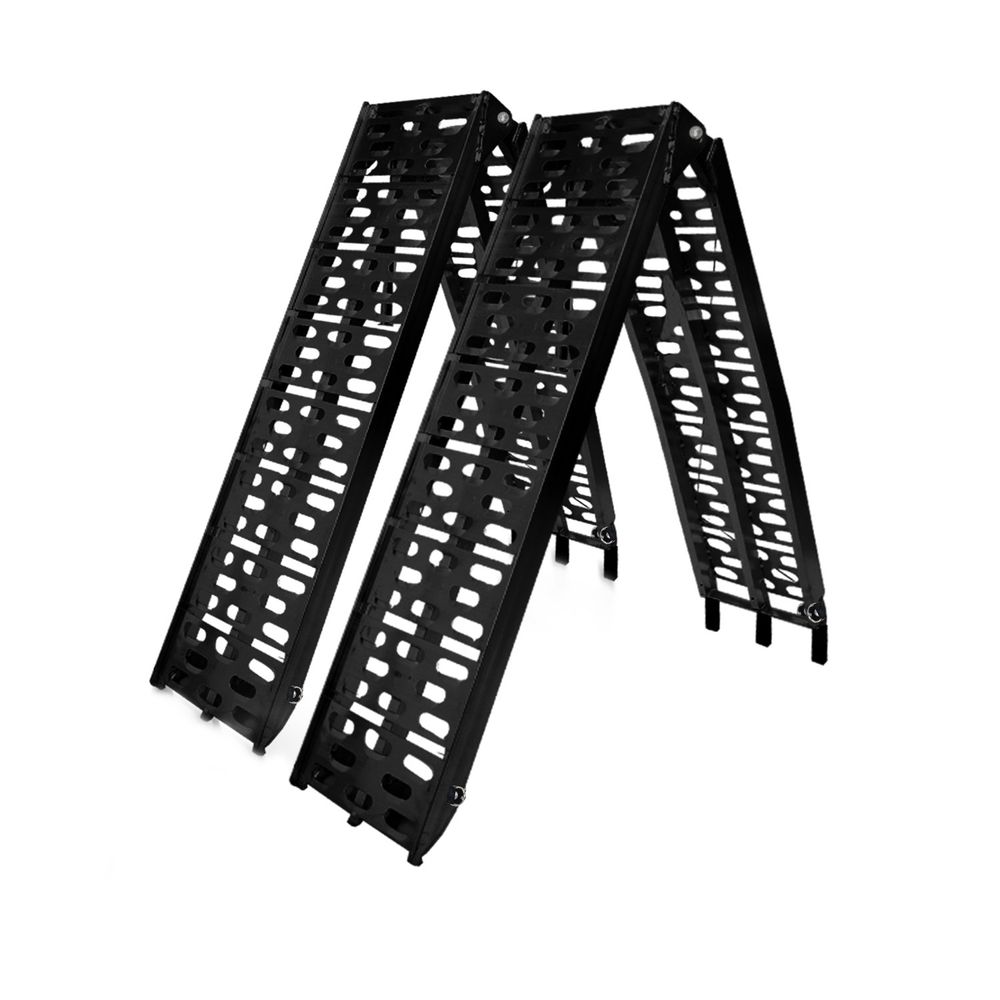 Rigg Aluminium ATV Foldable Loading Ramp, 2 Piece (Black) by Rigg - ISBN: 9358528062026