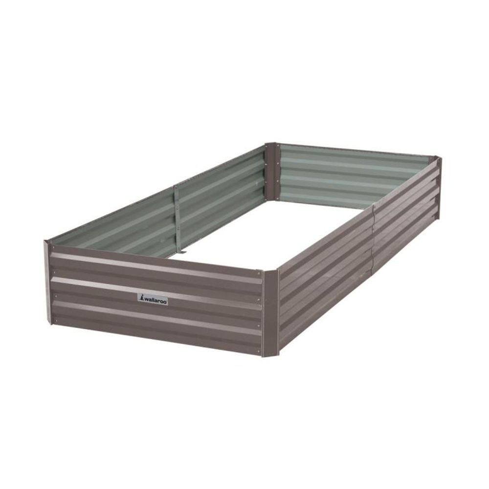 Wallaroo Garden Bed (Grey) - 210 x 90 x 30cm by Wallaroo - ISBN: 9358528066222