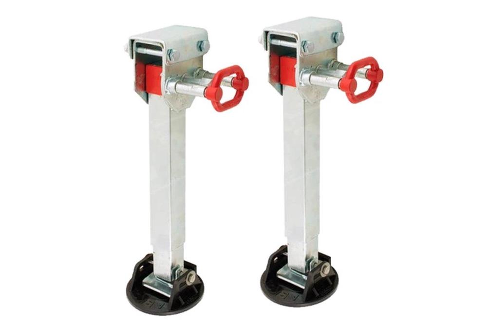AL-KO 2x 590mm Drop Down 654859 Stabiliser Leg Corner Fitted with Bigfoot by AL-KO - ISBN: 9358528069179