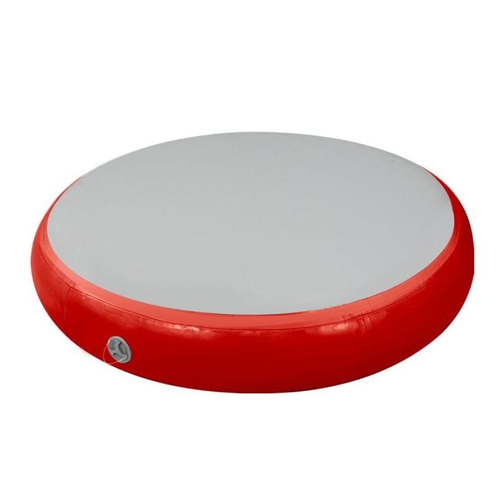 Air Track Inflatable Tumbling Gymnastics Spot Round Mat (Red) - 1 Metre by Air Track - ISBN: 9358528069858