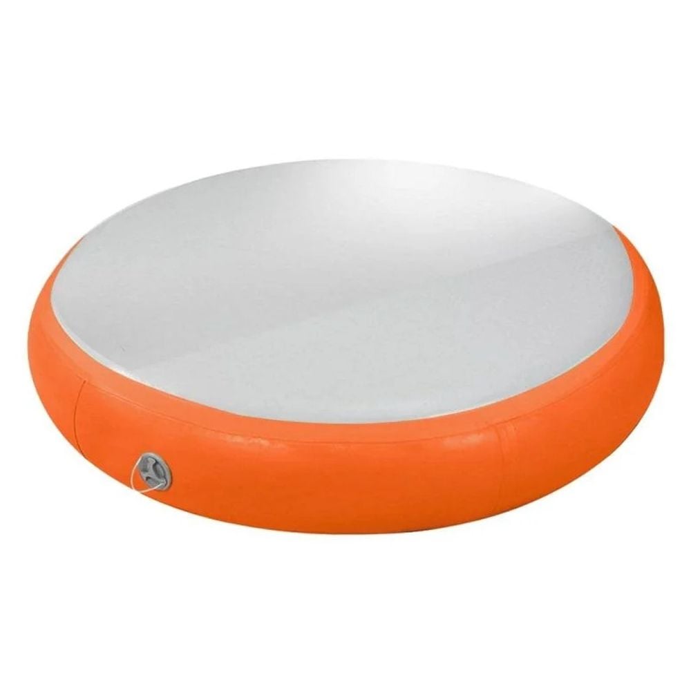 Air Track Inflatable Tumbling Gymnastics Spot Round Mat (Orange) - 1 Metre by Air Track - ISBN: 9358528069872